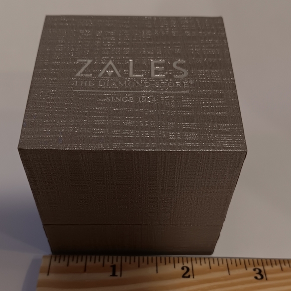 Zales Ring Gift Box Empty New Clam Shell Hardcase + Insert For Earrings Necklace - Picture 2 of 3